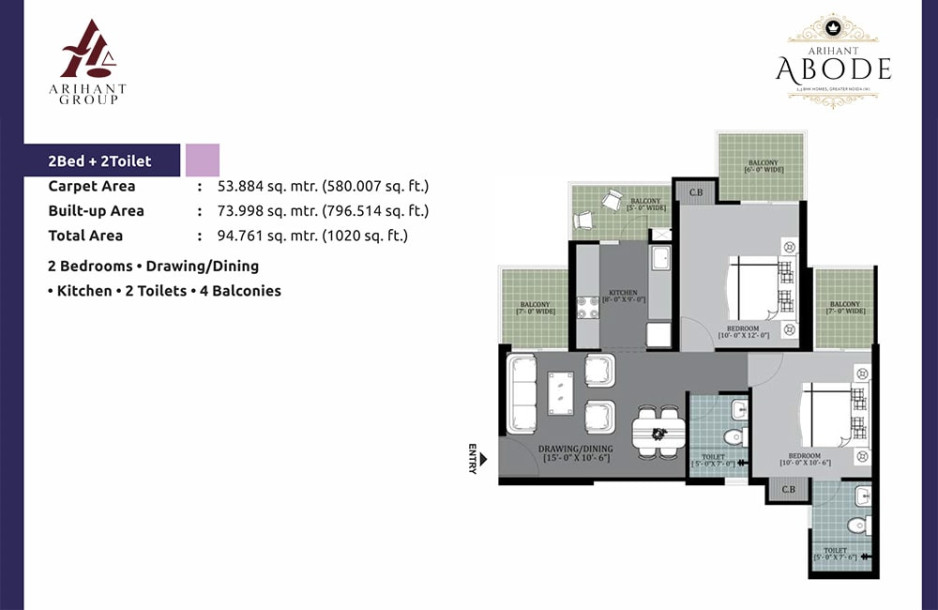 Arihant Abode - The Premium Property-2