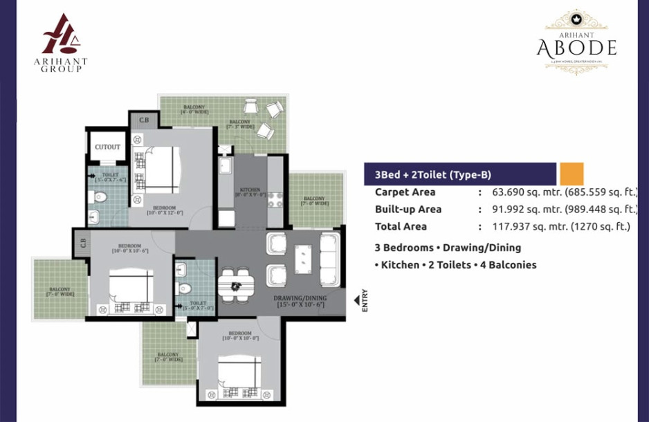 Arihant Abode - The Premium Property-4