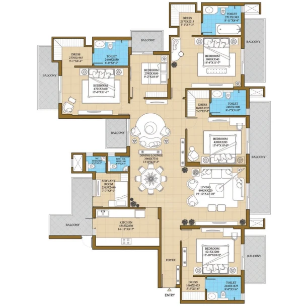 ATS Homekraft Pious Orchards Noida Sector 150-5