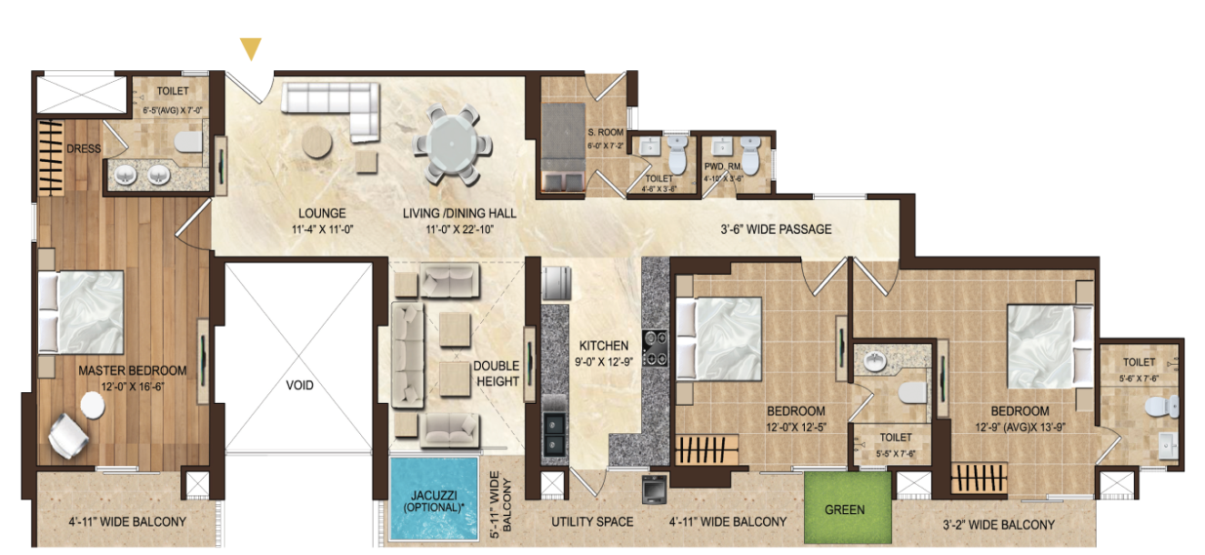 Dasnac The Burj: Noida's Most Prestigious Luxury High-Rise-11