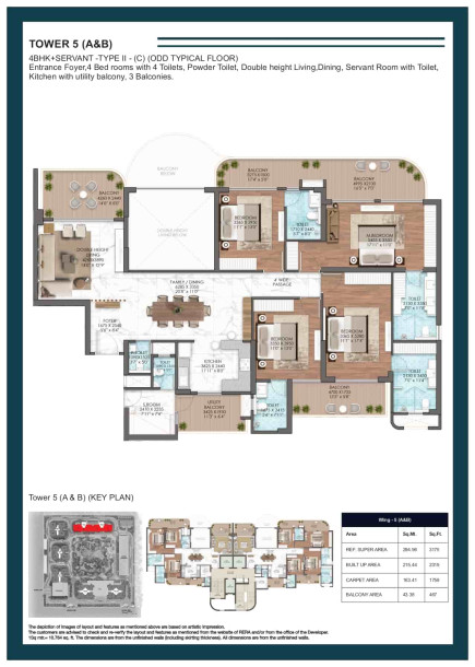 Mahagun My Lagoon | Ultra Luxury Living at sec. 12 with 3 & 4 BHK Apartments-7