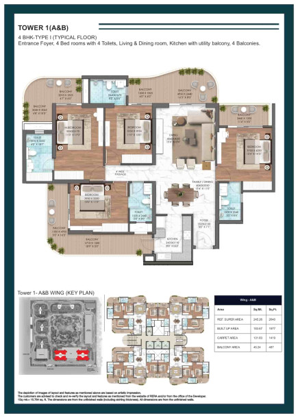 Mahagun My Lagoon | Ultra Luxury Living at sec. 12 with 3 & 4 BHK Apartments-5