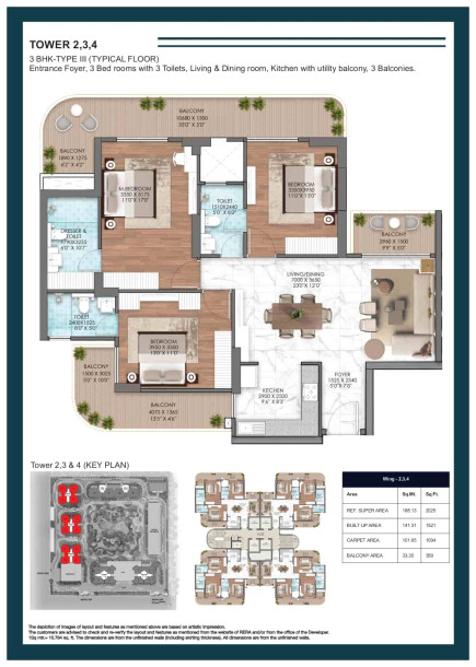 Mahagun My Lagoon | Ultra Luxury Living at sec. 12 with 3 & 4 BHK Apartments-3