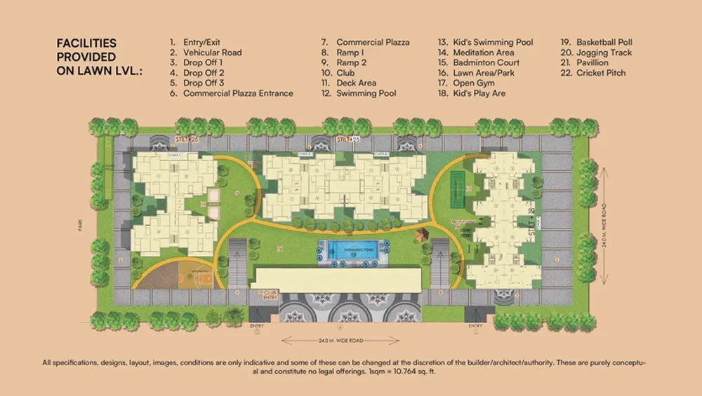 Renox Thrive – 3 & 4 BHK Ultra Luxury Apartments in Greater Noida West-9